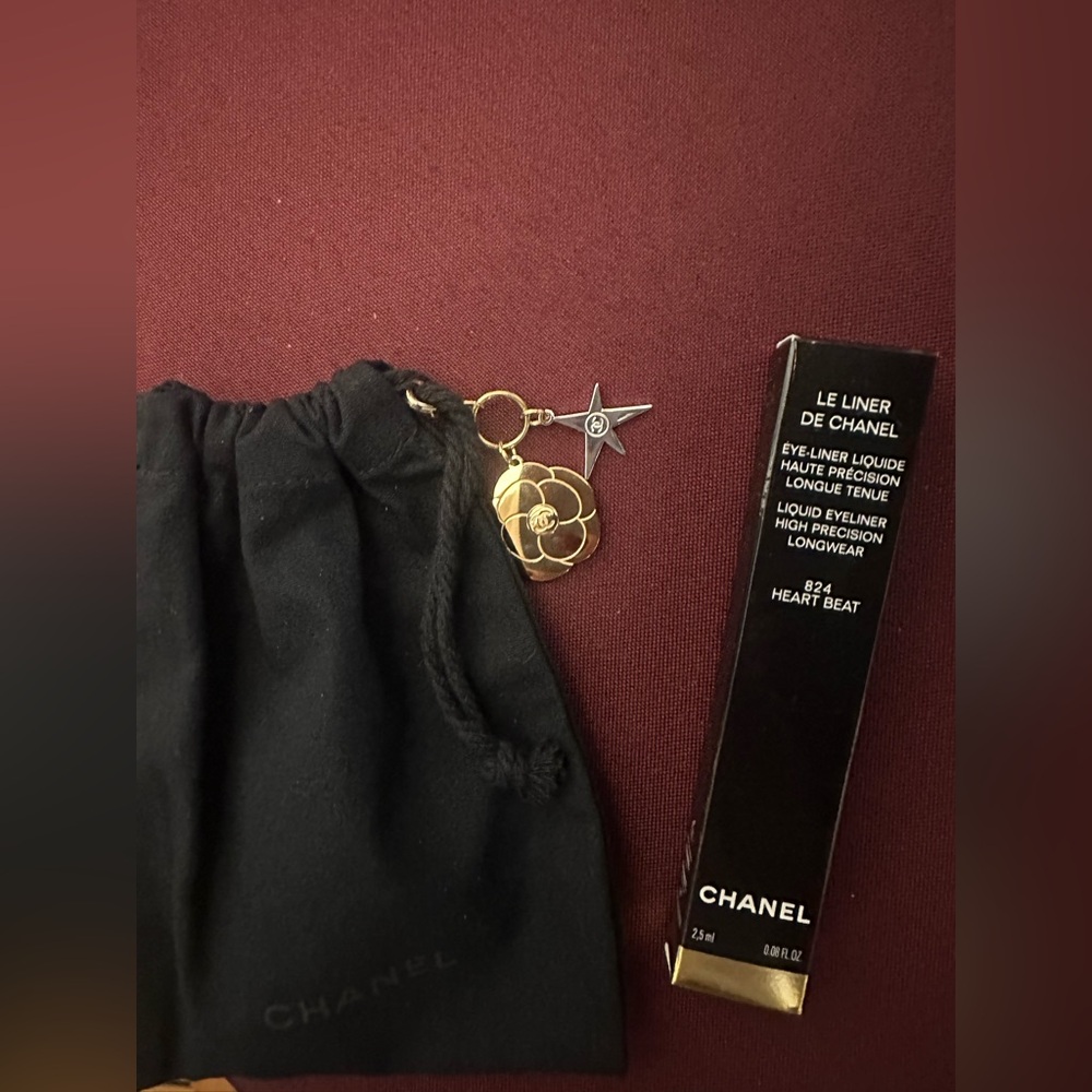 CHANEL holiday charm & sold out limited edition liquid eyeliner